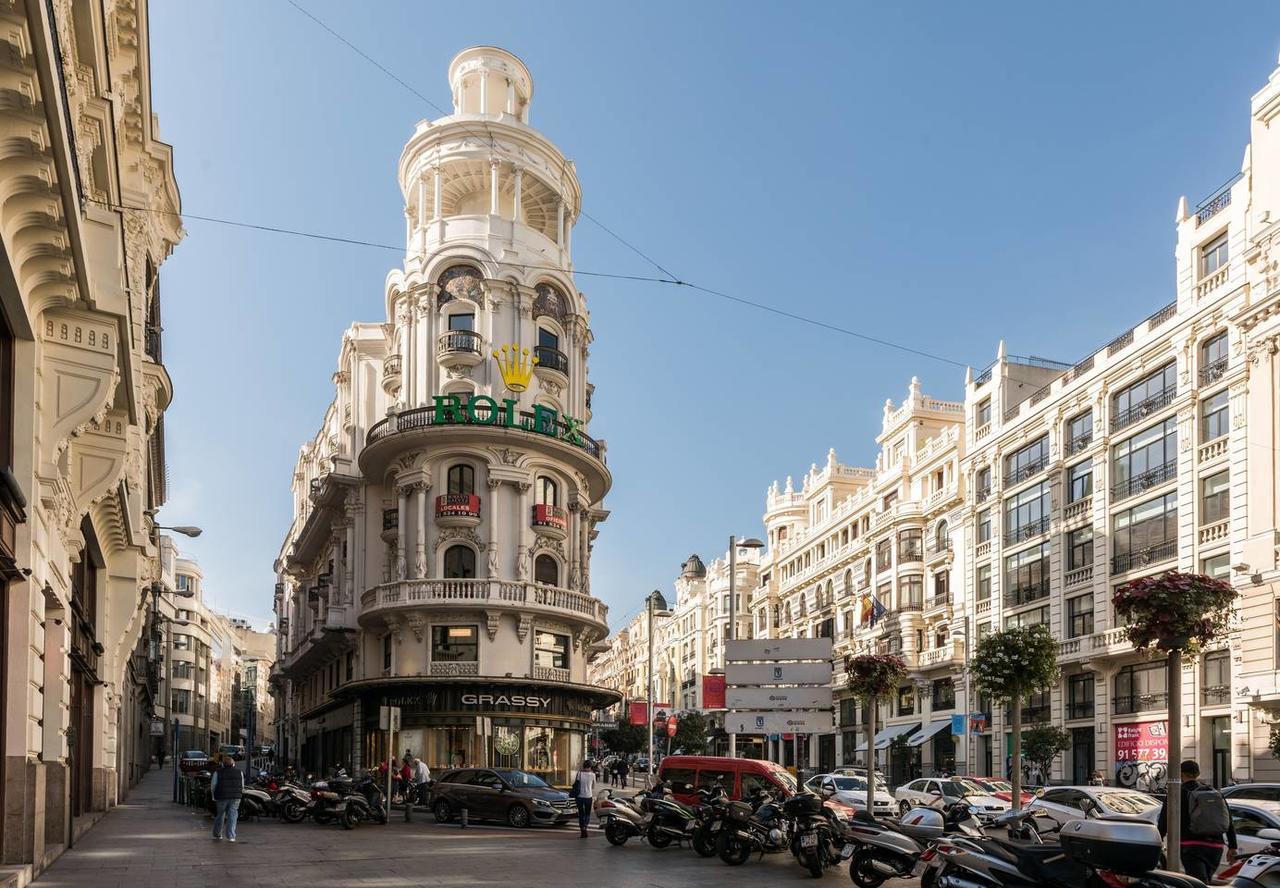 M&F Gran Via 3 Hab Appartement Madrid Buitenkant foto